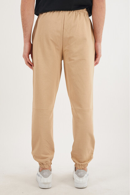 2D2B Erkek Regular Fit Lastik Paça Beli Lastikli  Dikiş Detaylı Eşofman Altı