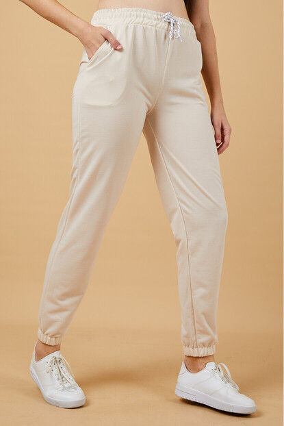 2D2B Kadın Bel Ve Paça Lastikli Eşofman Altı