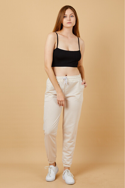 2D2B Kadın Bel Ve Paça Lastikli Eşofman Altı