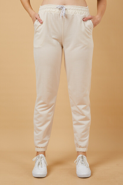 2D2B Kadın Bel Ve Paça Lastikli Eşofman Altı