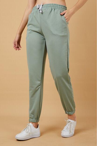 2D2B Kadın Bel Ve Paça Lastikli Eşofman Altı