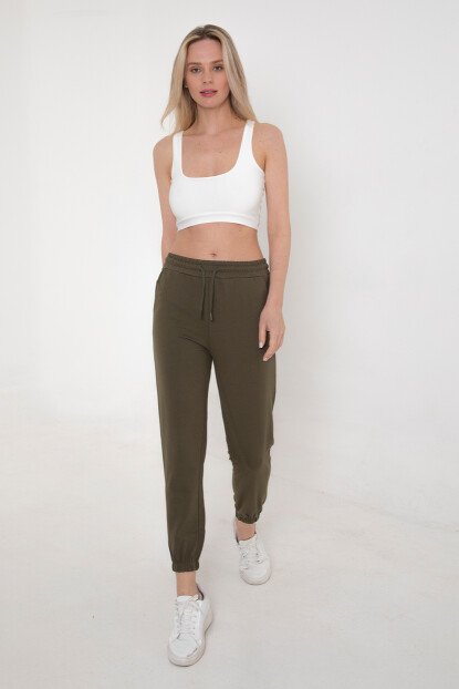 2D2B Kadın Bel Ve Paça Lastikli Eşofman Altı