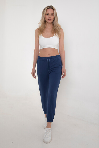 2D2B Kadın Bel Ve Paça Lastikli Eşofman Altı