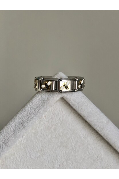 NATURE Çelik Arı Figürlü Nomi Charm 