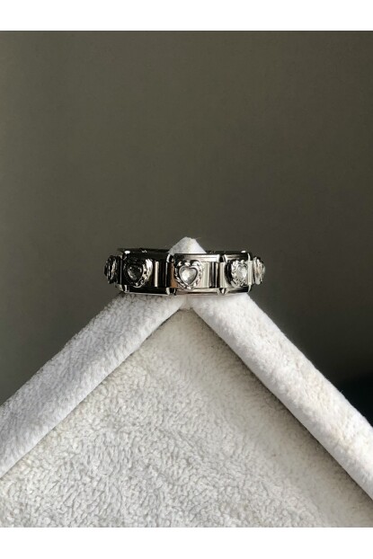 NATURE Çelik Kalp Figürlü Nomi Charm 