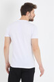 Erkek Sıfır Yaka Regular Fit Basic T-Shirt