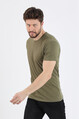 Erkek Sıfır Yaka Regular Fit Basic T-Shirt