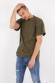 2d2b Erkek Basic Oversize Sıfır Yaka Cepli T-Shirt